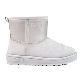 Stivali da neve slip-on da donna grigi Big Star KK274613 grigio