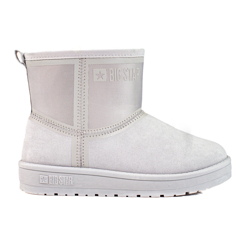 Stivali da neve slip-on da donna grigi Big Star KK274613 grigio