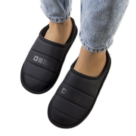 Big Star Ciabatte isolanti da donna nere KK274602 nero