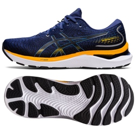 Asics Gel Cumulus 24 M 1011B366 401 scarpe da corsa blu