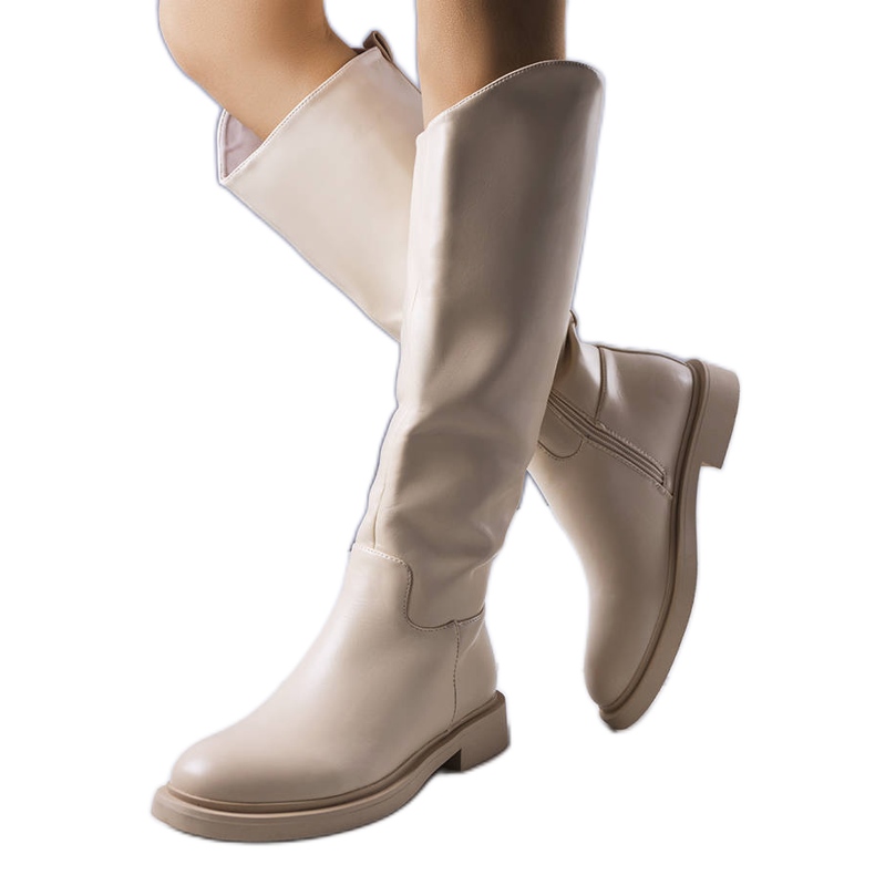 Stivali isolanti beige Prinio