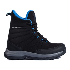Scarpe da trekking alte da donna DK aquaproof nero