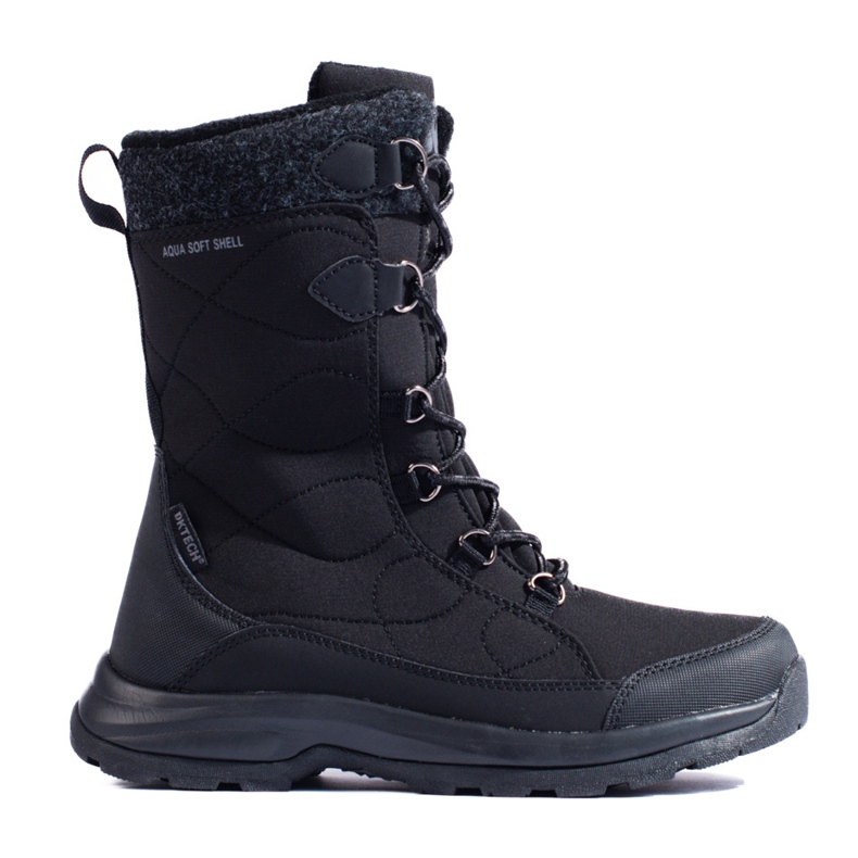 Scarpe da trekking stringate da donna DK waterproof nero