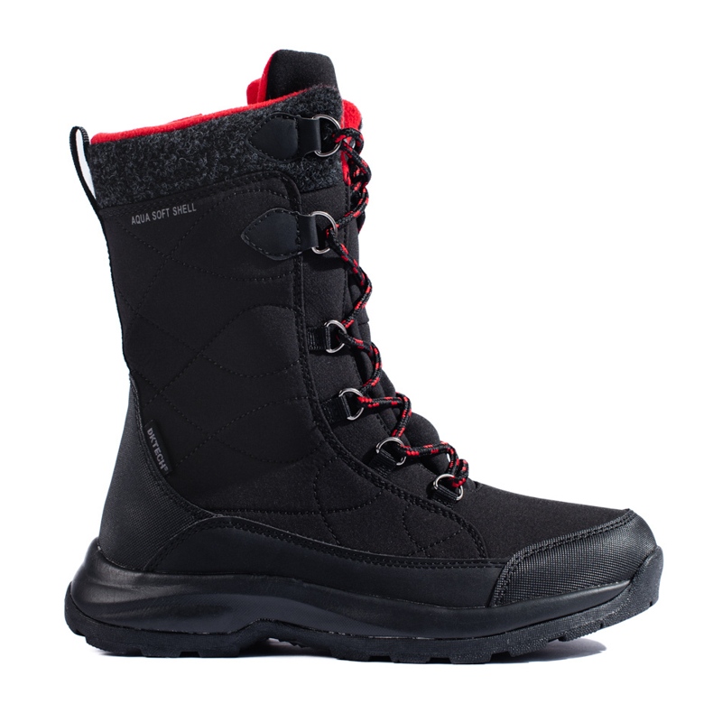 Scarpe da trekking stringate da donna DK waterproof nero