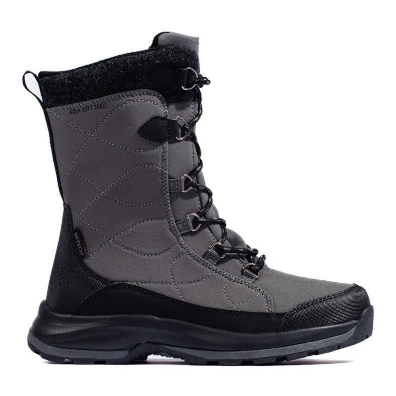 Scarpe da trekking stringate da donna DK waterproof grigio