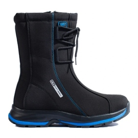 Scarpe da trekking da donna con cappotto in montone DK nero