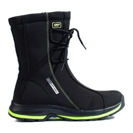 Scarpe da trekking da donna con cappotto in montone DK nero