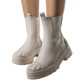 Stivali beige da donna Crispo