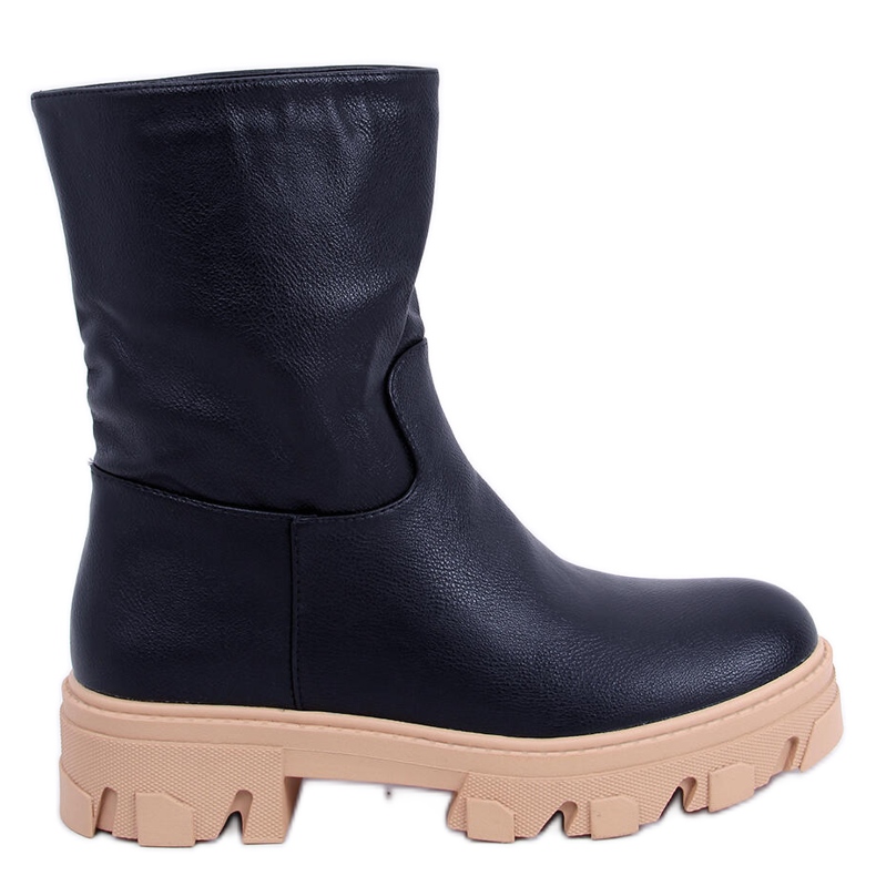 BM Stivali con tomaia dritta Bunton BLACK (cammello) nero