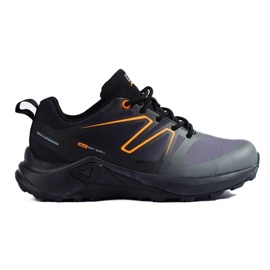 Scarpe da trekking da donna DK Softshell nere e grigie nero