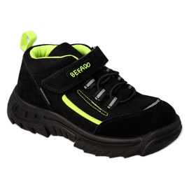 Befado trekking impermeabile per bambini 515Y004 nero/verde