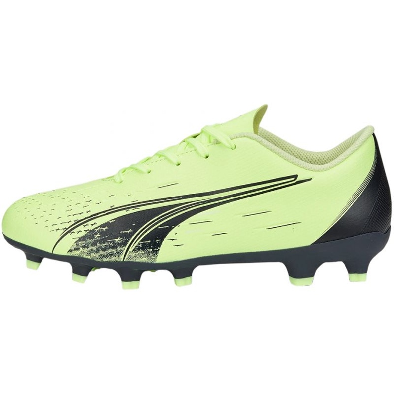 Puma Ultra Play FG / AG Jr 106923 01 scarpe da calcio verde verde