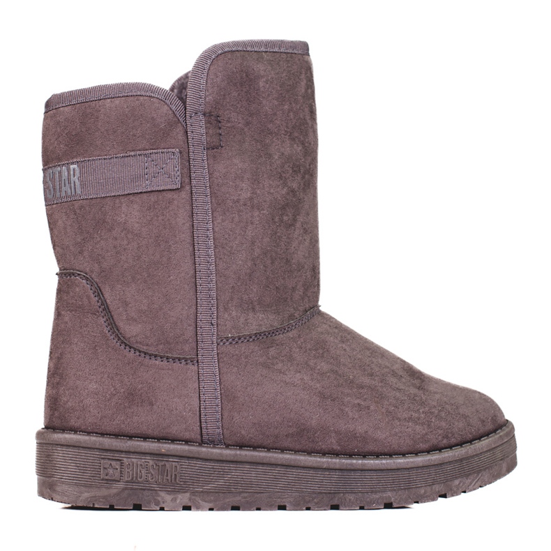 Stivali da neve alti da donna grigi Big Star KK274619 grigio