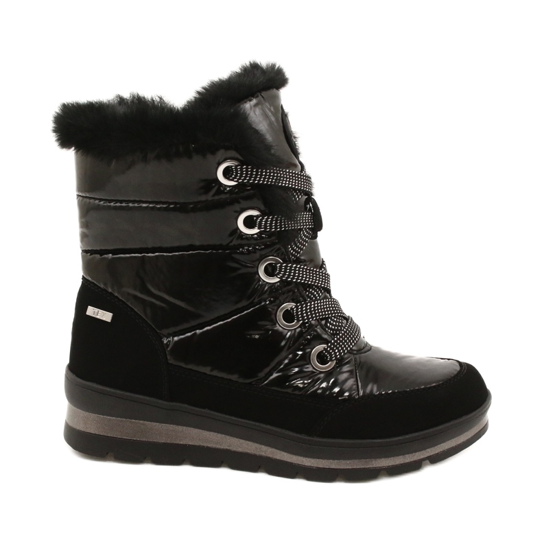 Stivali da neve neri da donna con membrana Caprice 9-26226-29 019 nero
