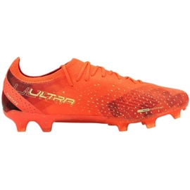 Scarpe da calcio Puma Ultra Ultimate FG / AG M 106868 03 rosso arance e rossi
