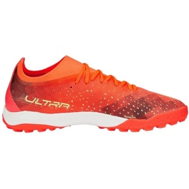Puma Ultra Match Tt M 106903 03 scarpe da calcio rosso arance e rossi