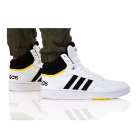 Scarpe Adidas Hoops 3.0 Mid M GZ4533 bianco