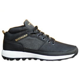 Scarpe sneakers in pelle Trax Bustagrip M MRM7A nero