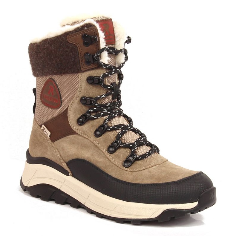 Doposci Rieker Revolution W RKR565 in pelle impermeabile beige