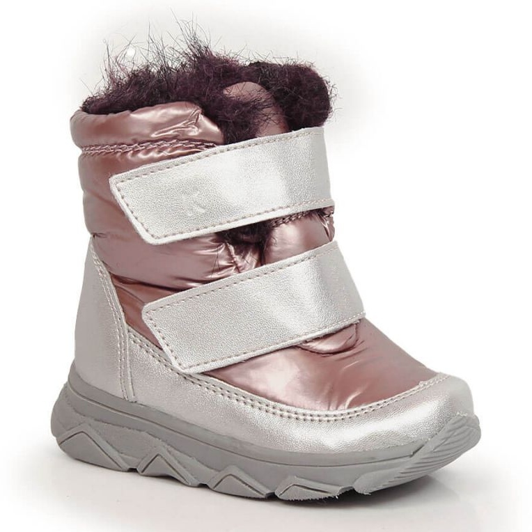 Doposci impermeabili con membrana in velcro Kornecki KOR6895B rosa