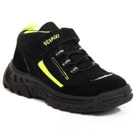 Scarpe da trekking alte Befado Jr BEF37B impermeabili nero
