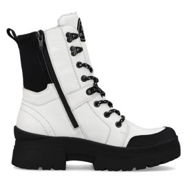 Stivali isolanti in pelle impermeabile Rieker Revolution W RKR571 bianco