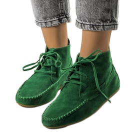 BM Stivaletto in ecopelle Lalo verde