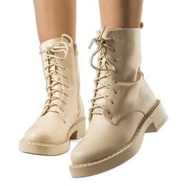 Stivali imbottiti beige di Ildar