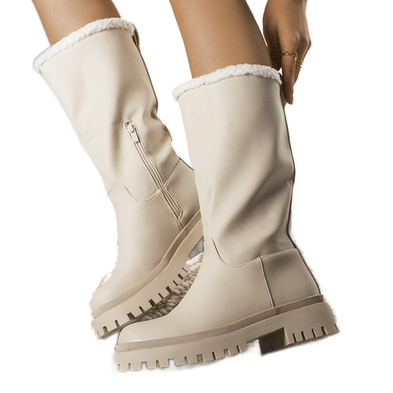 BM Stivali isolanti beige Kangas