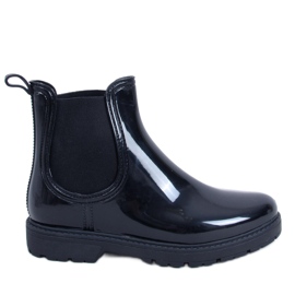 BM Stivali corti da donna con galosce Jodhpur Essence Black nero