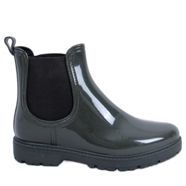 BM Stivali corti da donna con galosce Jodhpur Essence Green verde