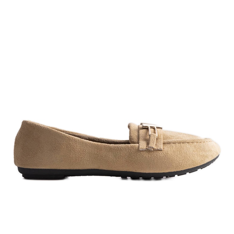 Mocassini Gimen da donna beige
