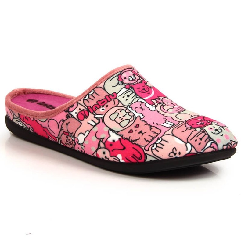 Comode ciabatte con inserto removibile Inblu W ARC18A rosa
