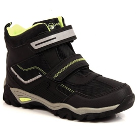 Masita Stivali con isolamento in velcro McKeylor Jr JAN171 nero