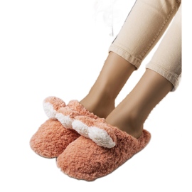 Morbide pantofole Rabit rosa scuro