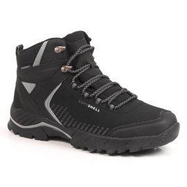 Mikasa Stivali da trekking impermeabili ad alto isolamento McKeylor M JAN169 nero