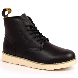 Stivali alti in pelle Buster Bustagrip M MRM3A nero