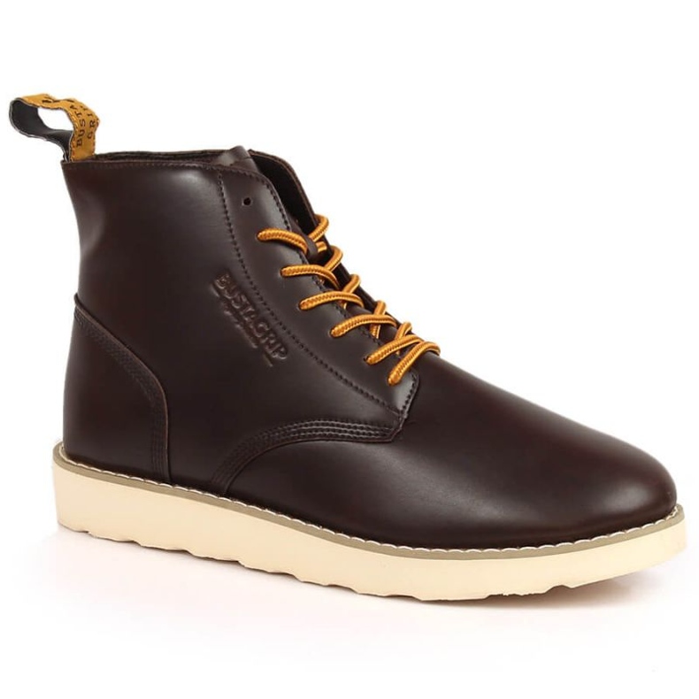 Stivali alti in pelle Buster Bustagrip M MRM3B marrone
