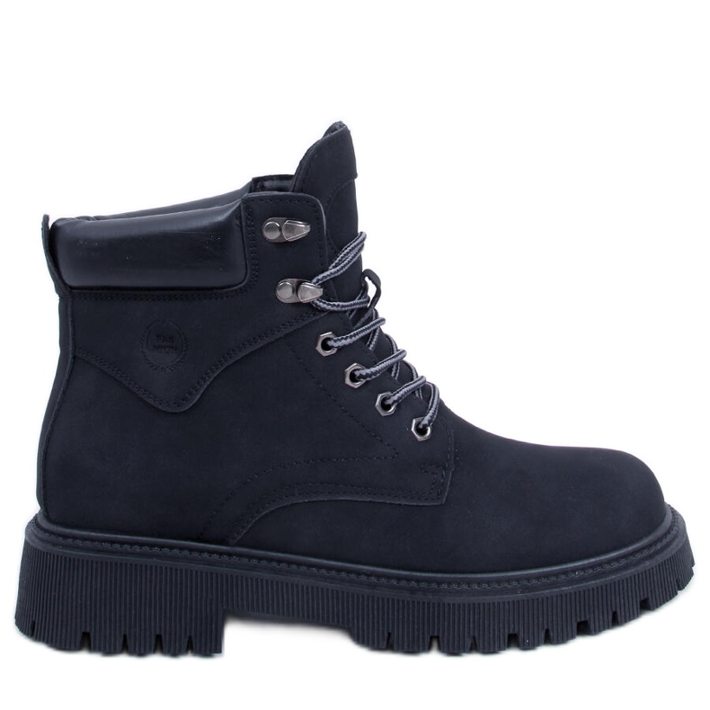 PA1 Stivali da trapper isolati Basco Black nero