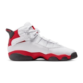 Scarpe Nike Jordan 6 Anelli 323419-126 bianca rosso
