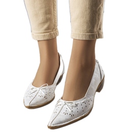 BM Ballerine bianche Glazko bianco