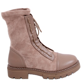 BM Stivali da lavoro da donna Cyrus Khaki beige