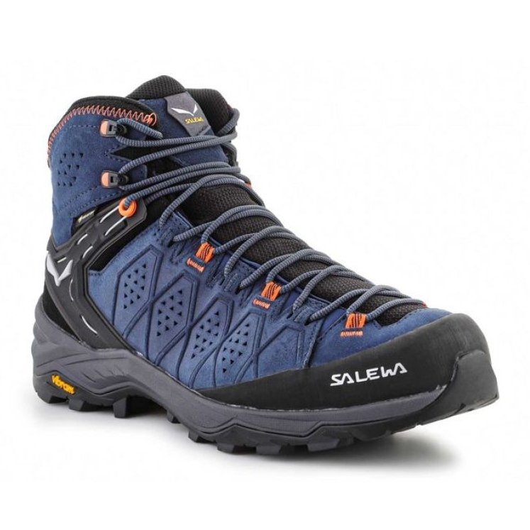 Scarpe Salewa Ms Alp Trainer 2 Mid Gtx 61382-8675 blu