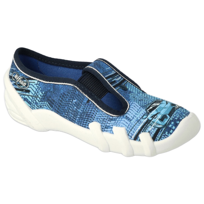 Pantofole per bambini Befado 290X270 blu-auto