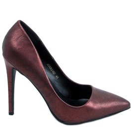 Leda Red tacchi alti da donna rosso