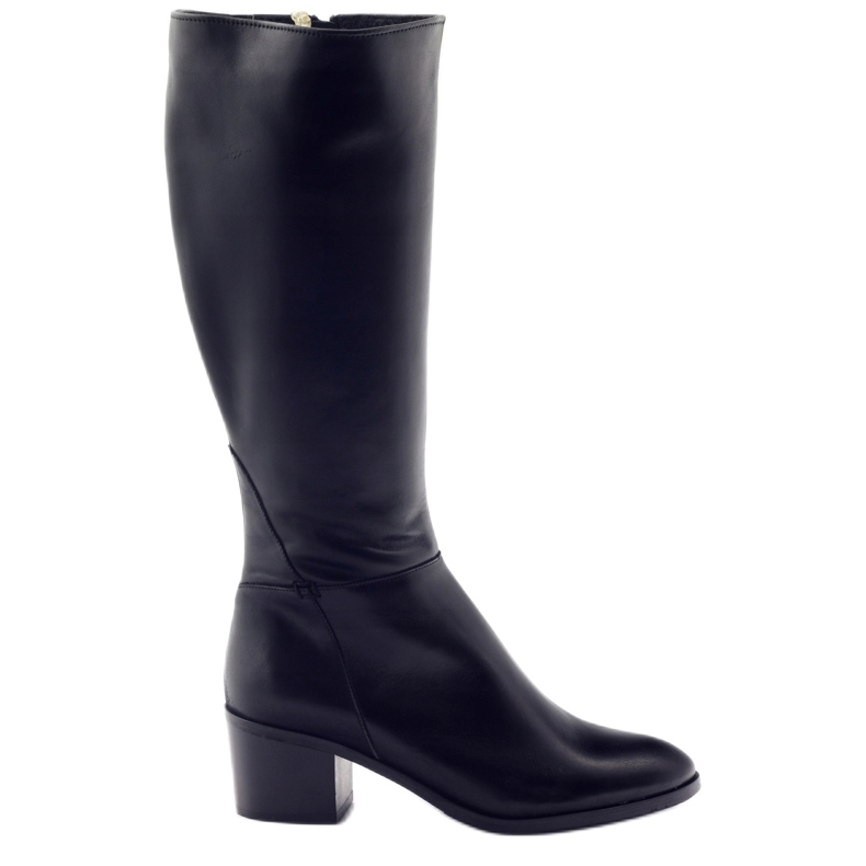 Stivali neri con tacco alto Anabelle 1180 nero