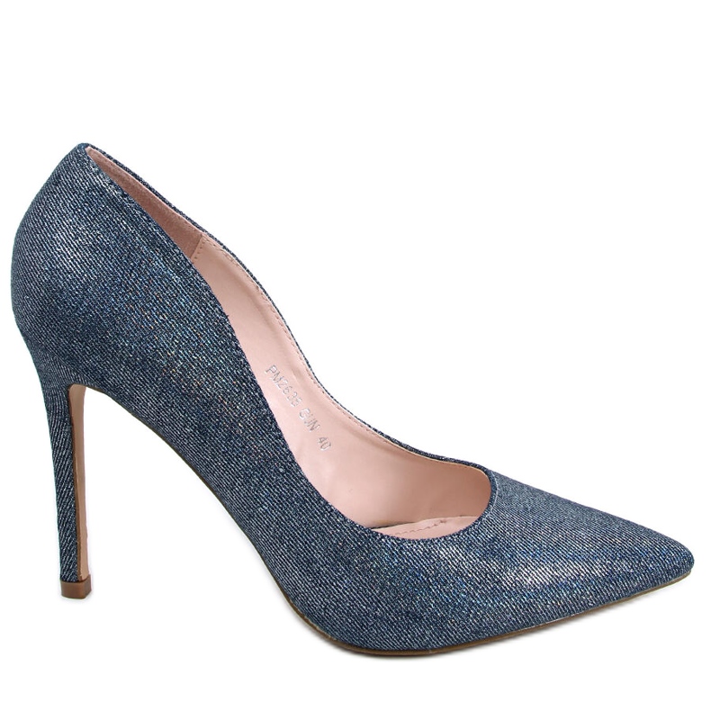 PA1 Tacchi iridescenti Halsey Gun da donna blu navy multicolore