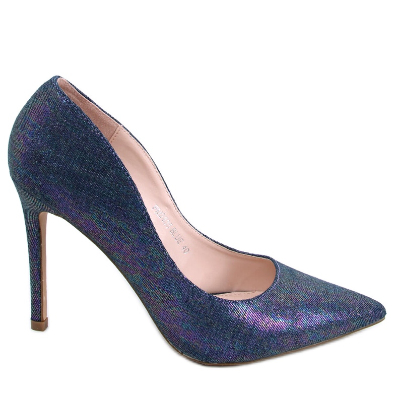 PA1 Halsey Blue tacchi iridescenti da donna blu navy multicolore