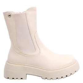 PA1 Stivaletti Chelsea alti Shaw Beige