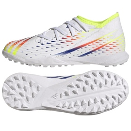 Scarpe da calcio Adidas Predator Edge.3 Tf Jr GV8502 bianco bianco